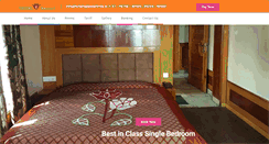 Desktop Screenshot of hotelrajdootshimla.in